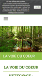 Mobile Screenshot of la-voie-du-coeur.com